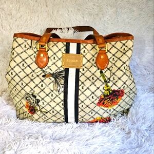 L.A.M.B. floral tote